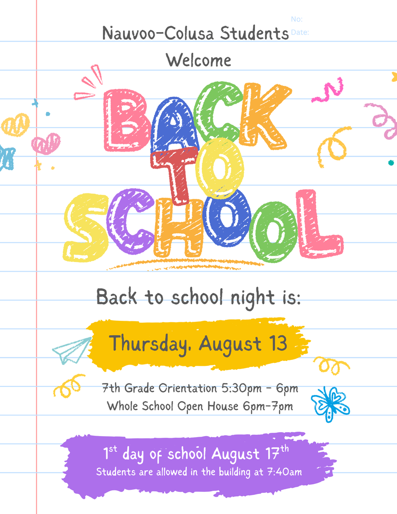 back to school