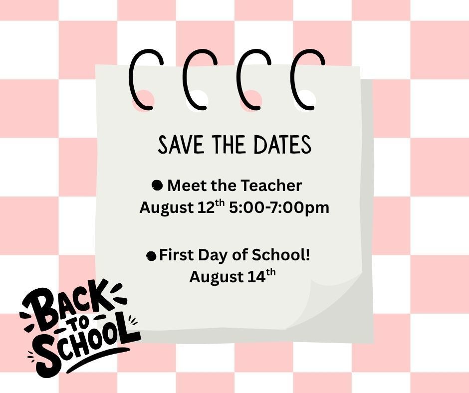 Back to School Dates