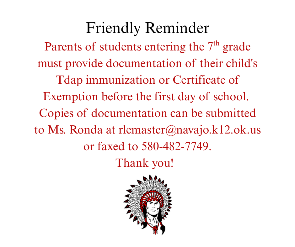 Immunizations
