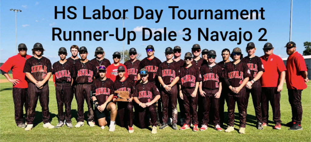 Baseball runners up in labor day tournament