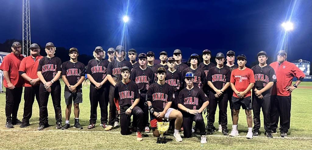 Navajo Baseball won the Hammon Tournament