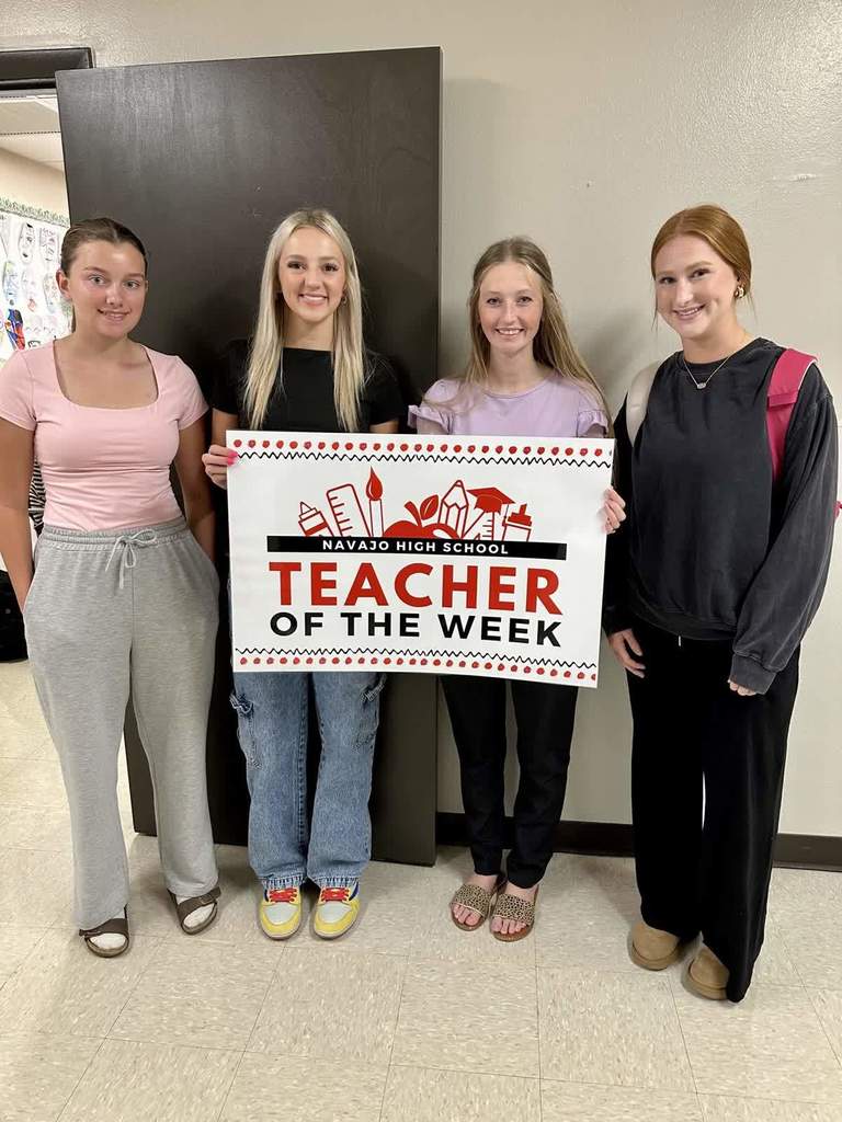 Teacher of the week, Mrs. Sparks
