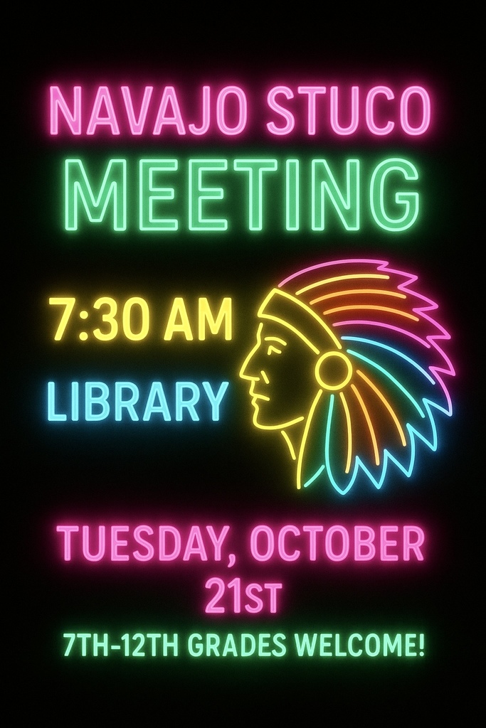 Student Council Flyer about meeting