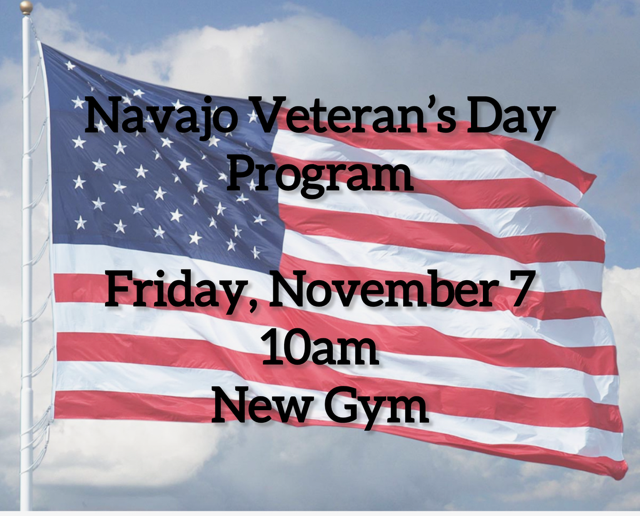 Veterans day assembly flyer