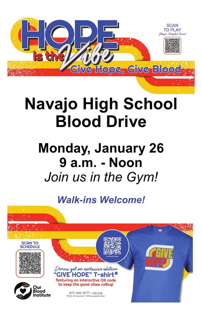Blood Drive Flyer