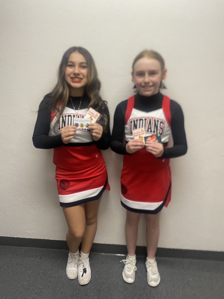 This week’s cheerleaders are Suttin and Kennedy! Suttin is such a fun girl who always has a smile on her face. She works hard and is quick to learn. She brings great energy to everything she does! Kennedy is a hard worker, always full of giggles and smiling. She brings joy to the squad and gives her best every single practice. This cheer season has been so much fun and full of talent! Great job, girls your cheer coaches are so proud of you both! 🎀📣