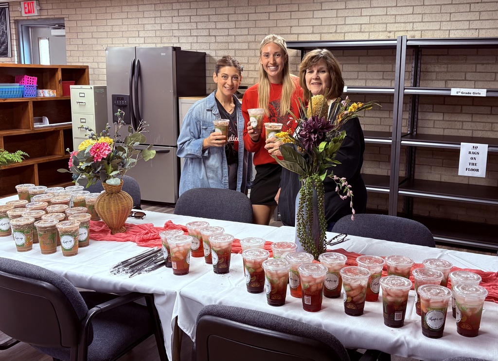 teachers with drinks
