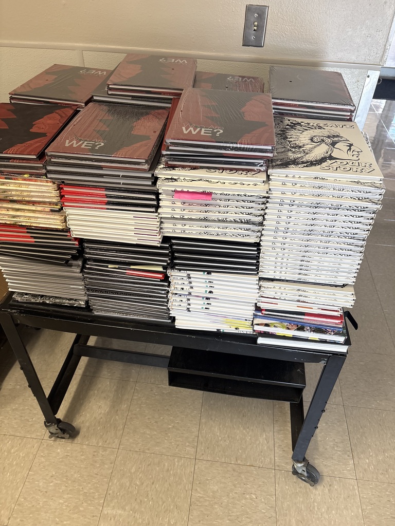 Yearbooks available in High school office for $5