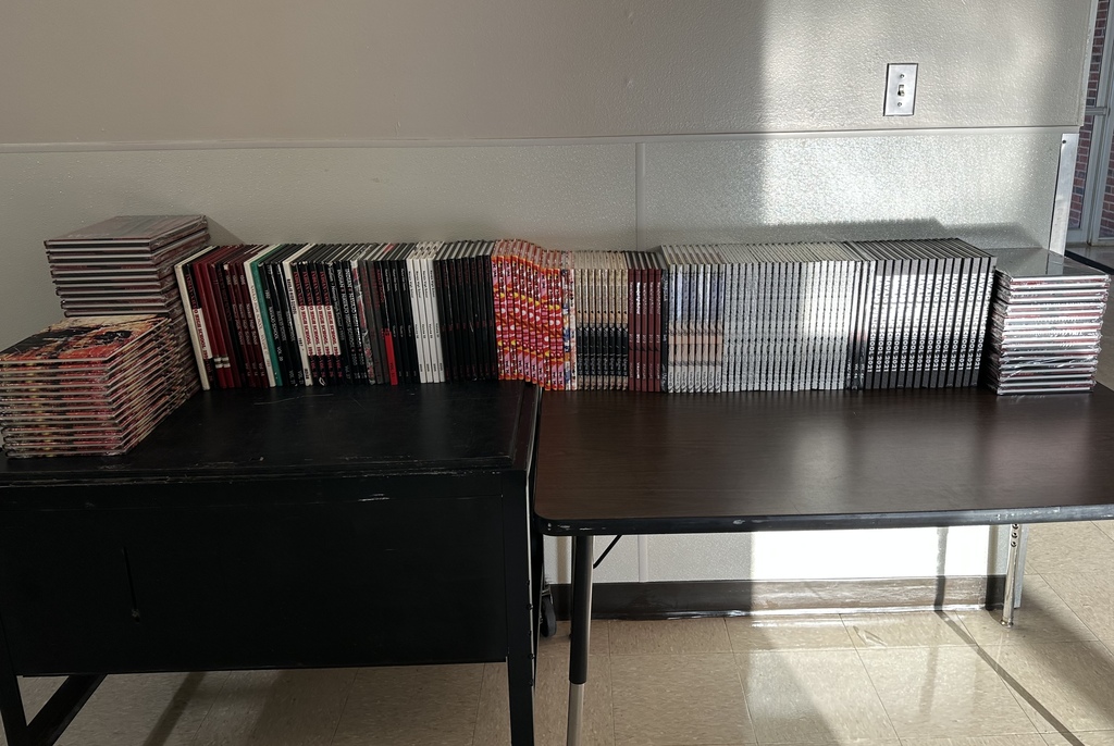 Past yearbooks for sale
