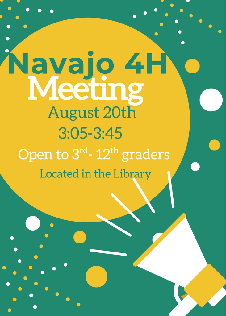 Navajo 4H meeting 