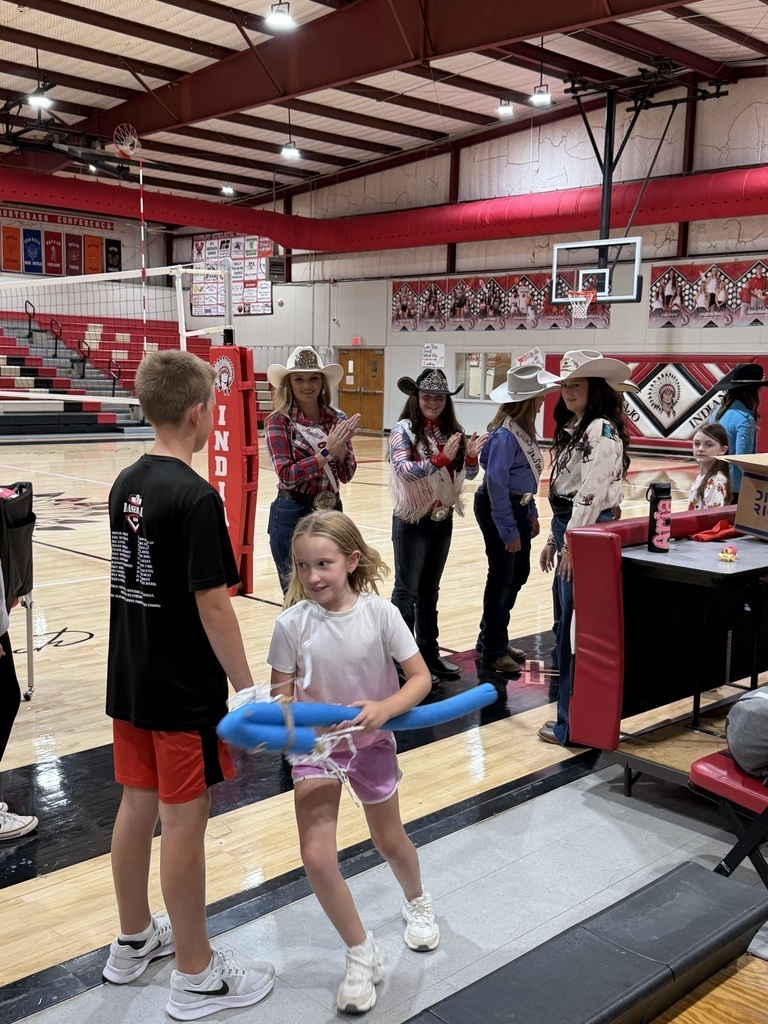 Great Plains Stampede Rodeo visiting Navajo Elementary