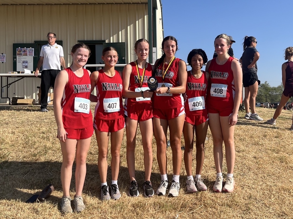 High school girls place 1st place at Cameron cross country meet!