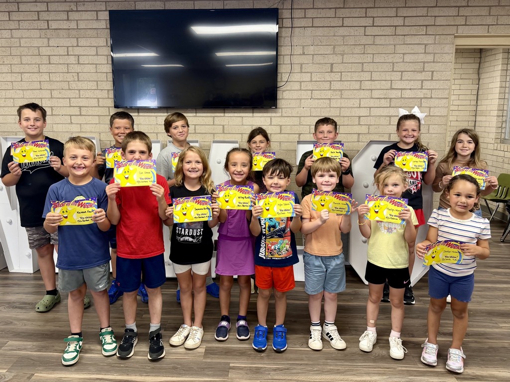 Star Students of the week!