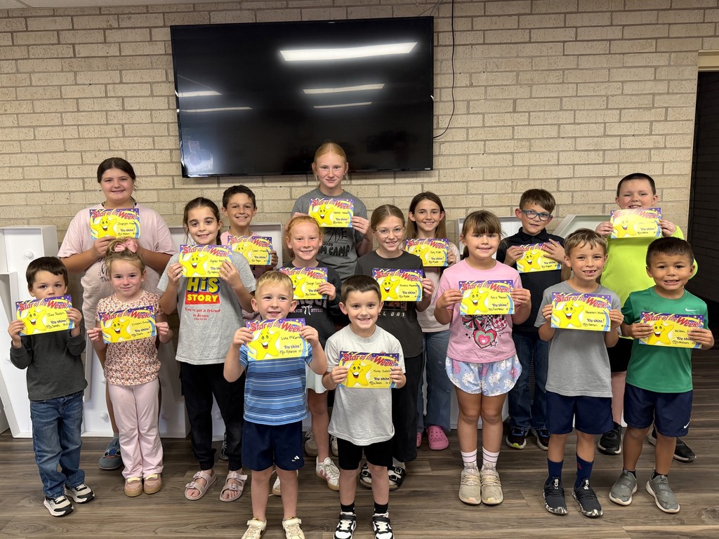 Star Students of the week! 