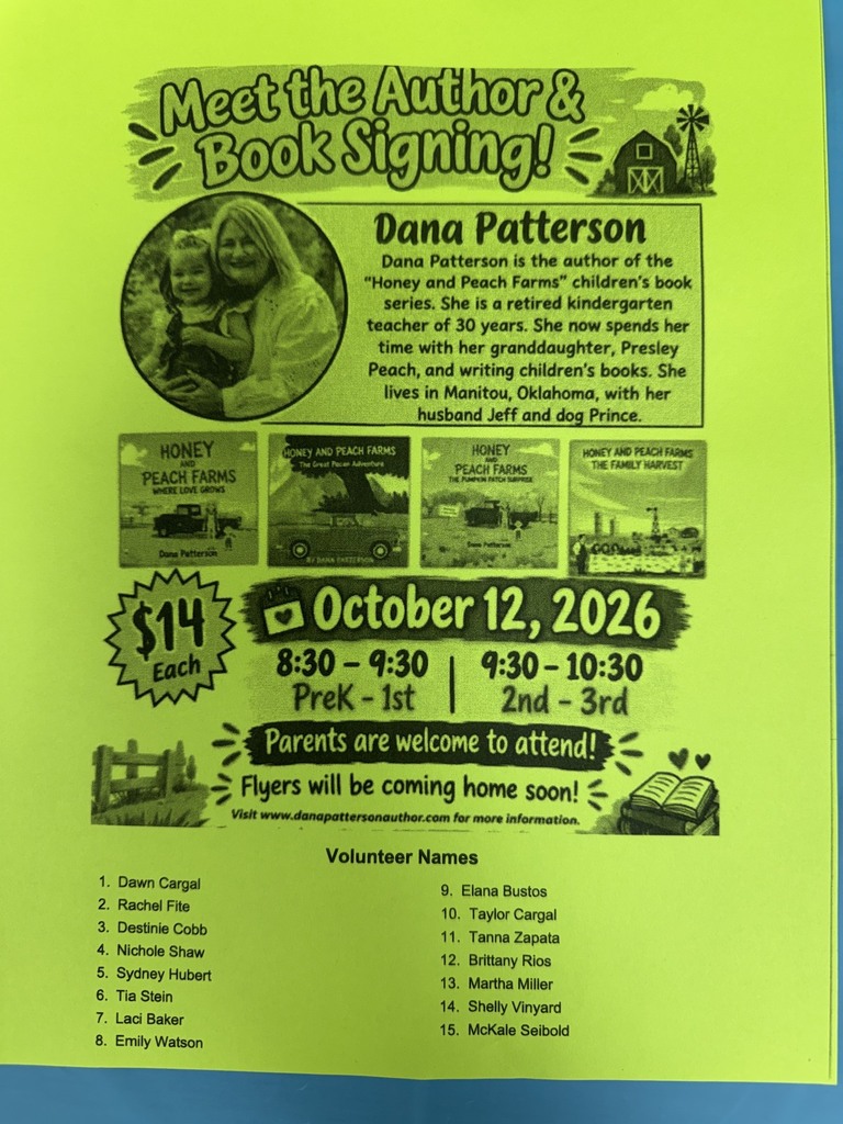 Local Author Dana Patterson visits Navajo