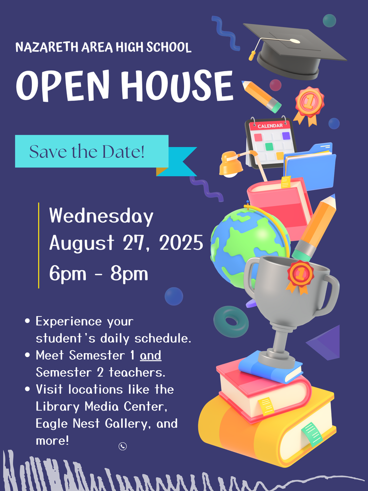 NAHS Open House Save the Date