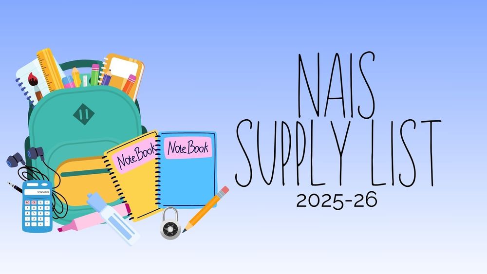 NAIS Supply List