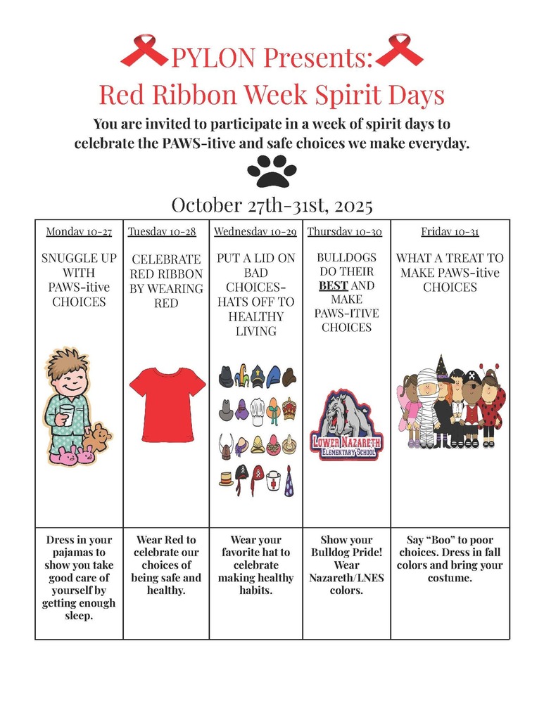 Red Ribbon Week Flyer