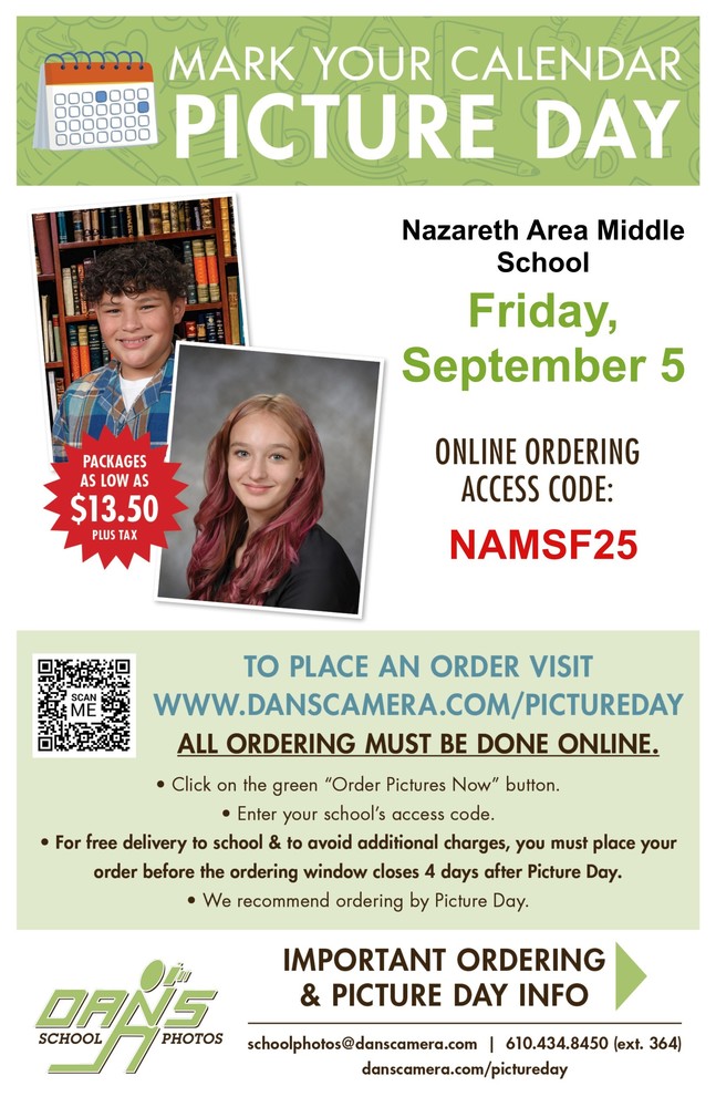 NAMS Picture Day 9/5