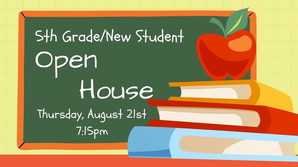 Open House August 21st