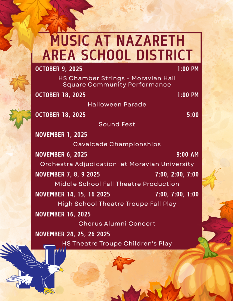 Fall Music Flyer