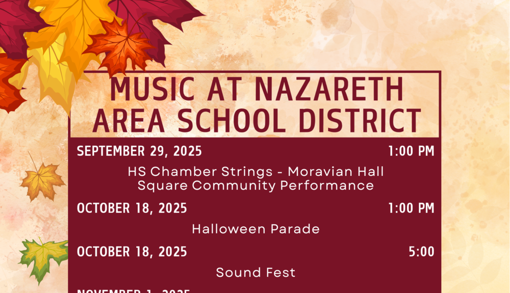 Music At Nazareth Area School District