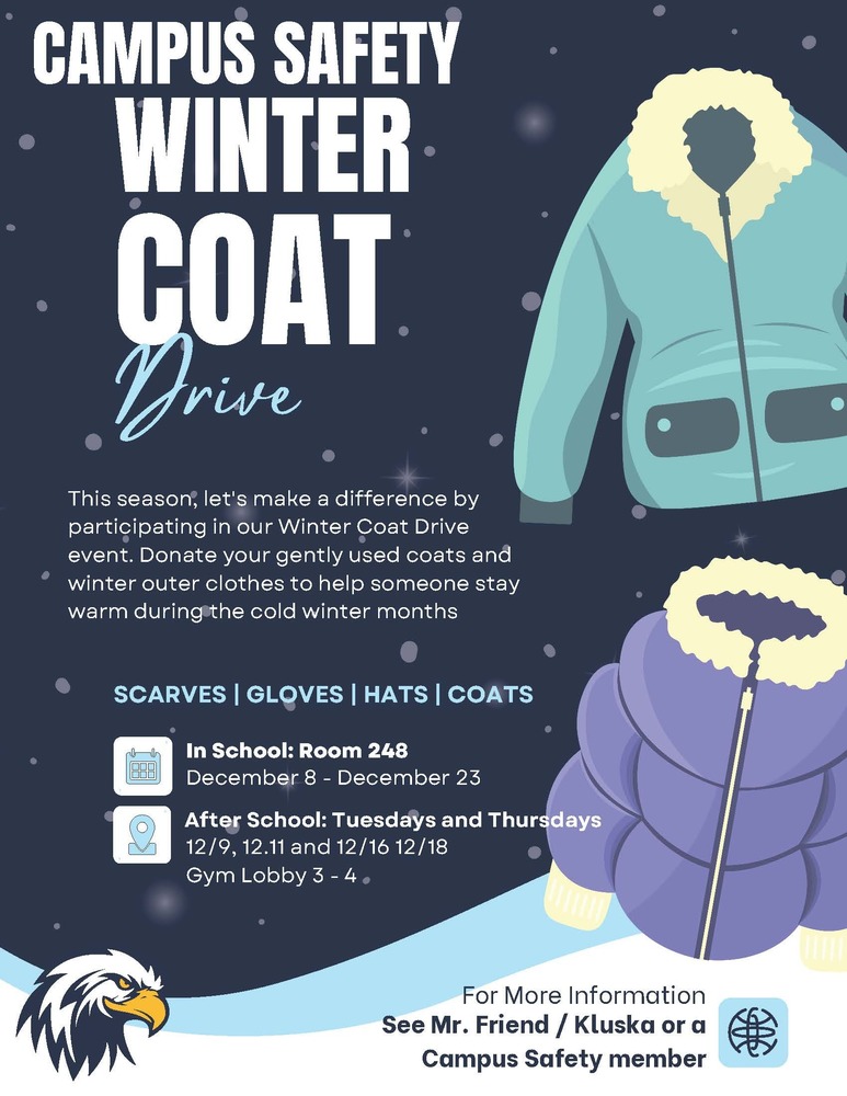 Campus Safety Winter Coat Drive