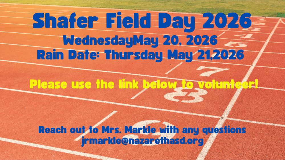 Shafer Field Day Graphic