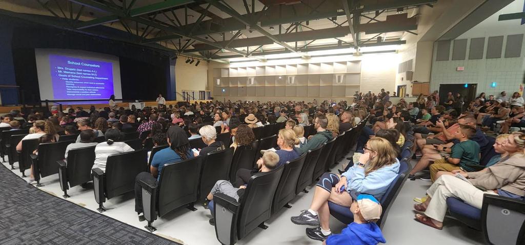 Standing Room only at the Open House!