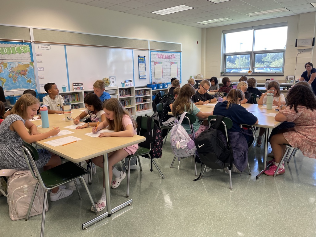 Working Hard on Day 1!