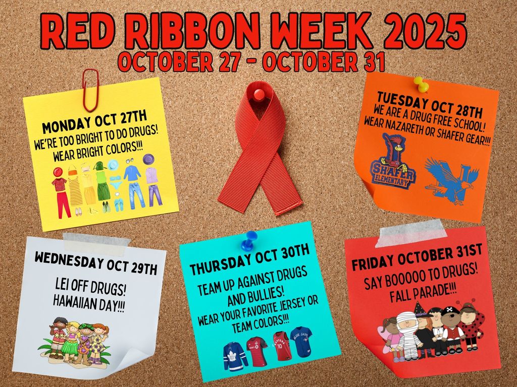 Red Ribbon Week (10/27-10/31)