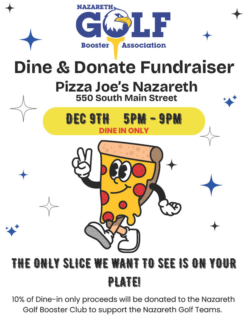 Nazareth Golf Booster Fundraiser