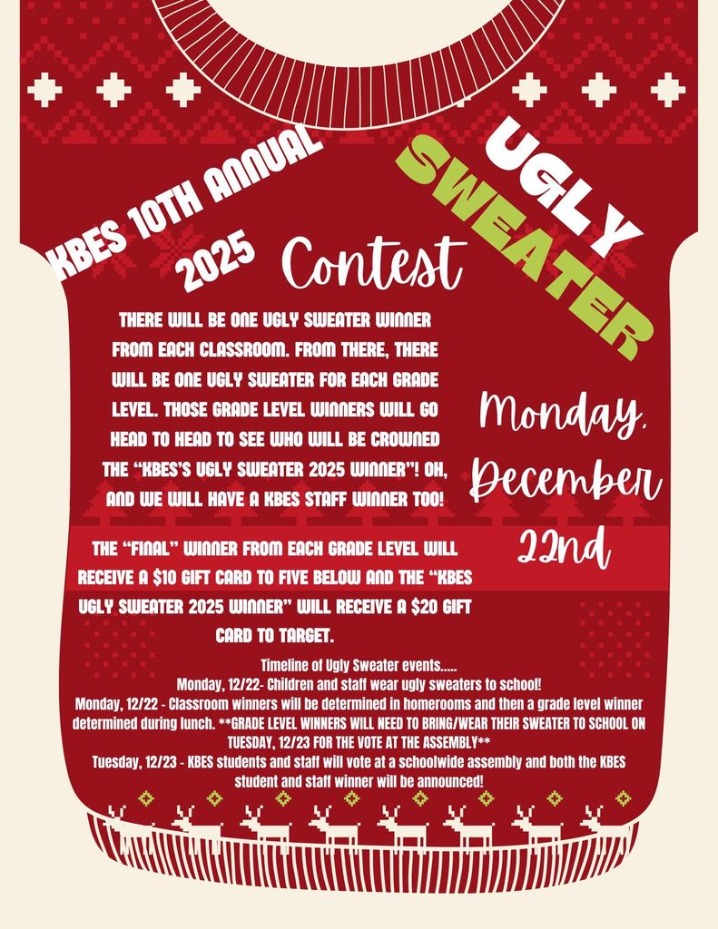 Ugly Sweater Contest