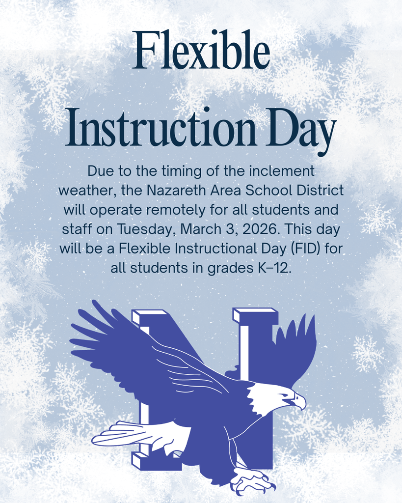 Flexible instruction day for Tuesday, March 3, 2026.