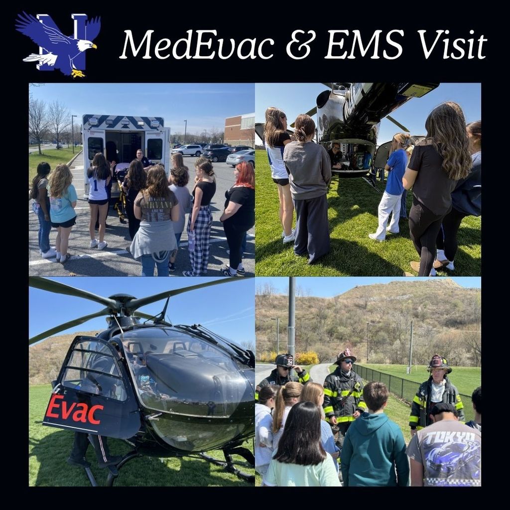 MEDEVAC Helicopter Visit