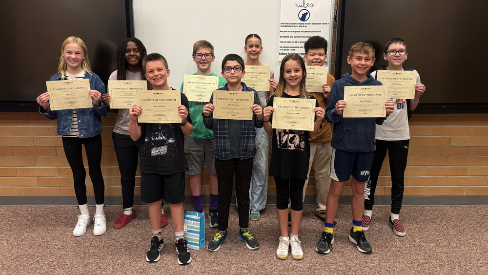 Students of the Month