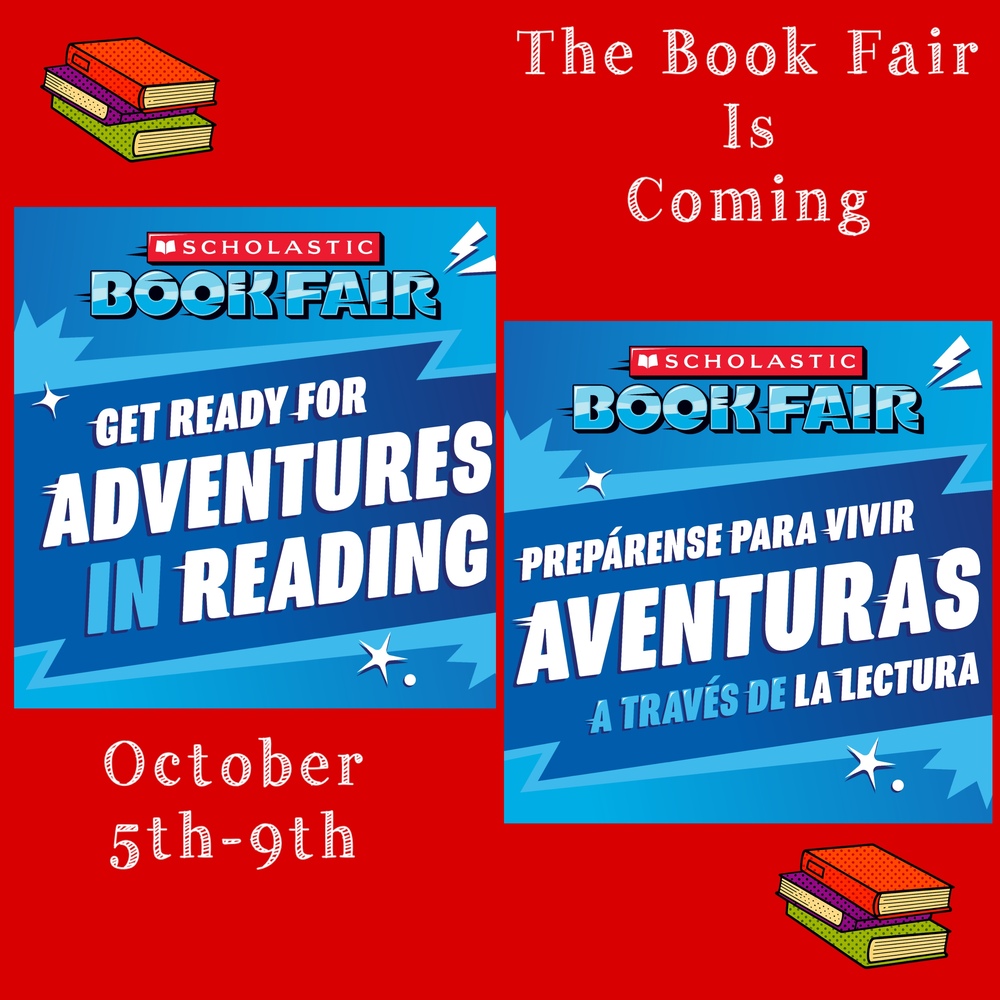 Book Fair Oct 5th-9th