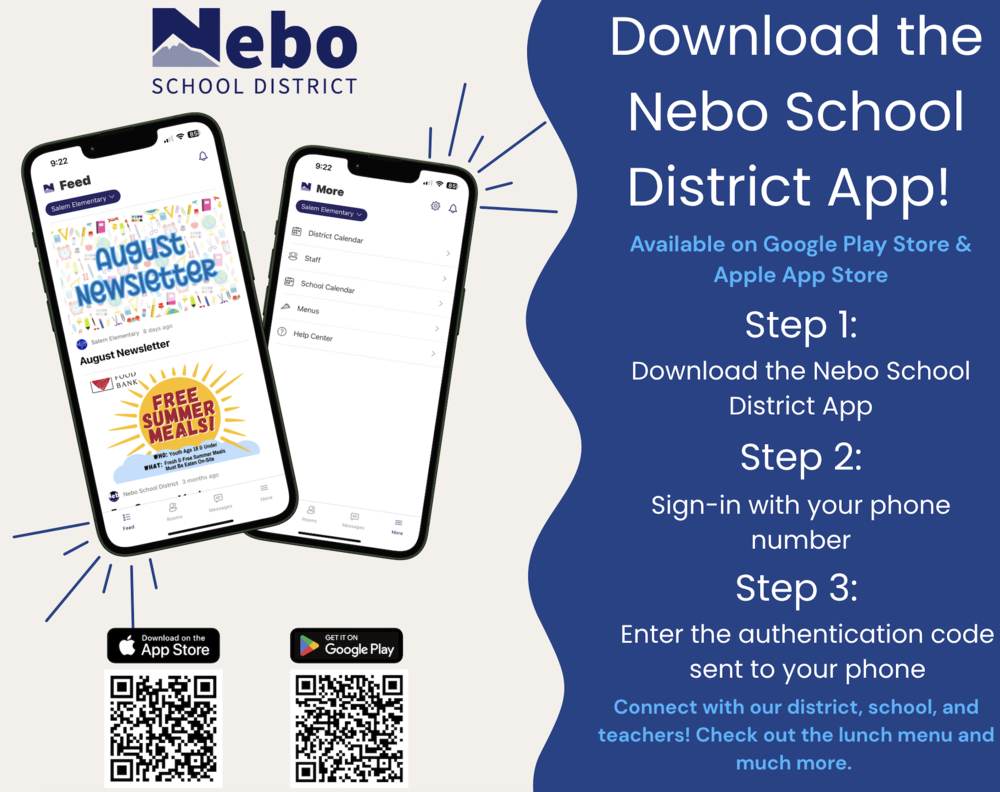 Nebo School District App