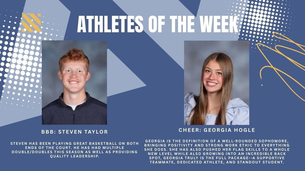 Athletes of the Week- bios