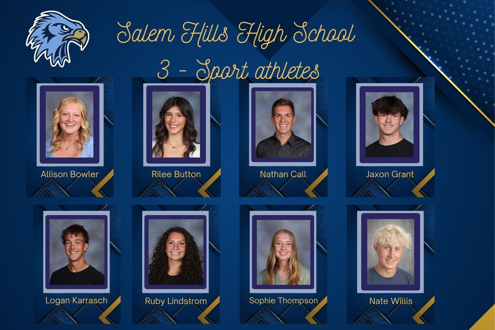 3 sport letter athletes