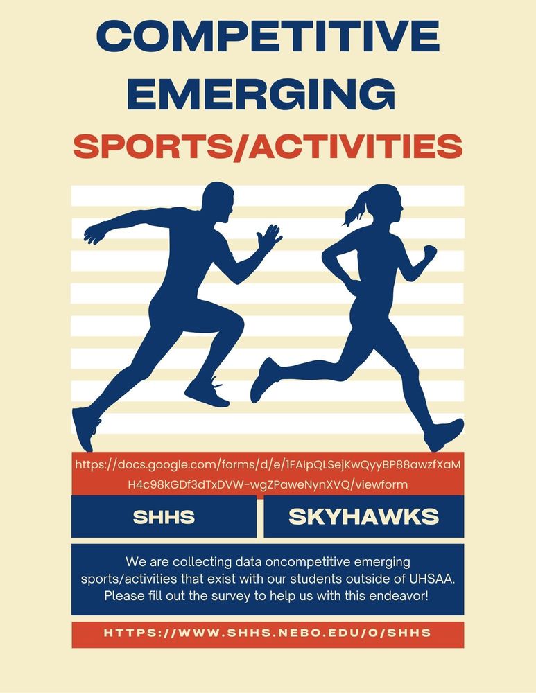 Competitive Sports & Activities not under UHSAA Survey