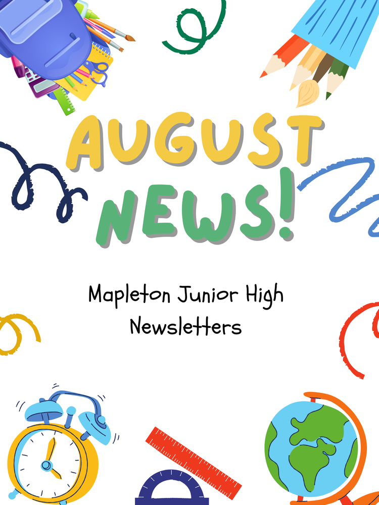 August Newsletters