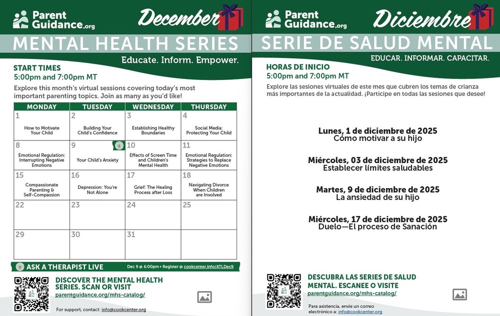 Mental Health Series for December