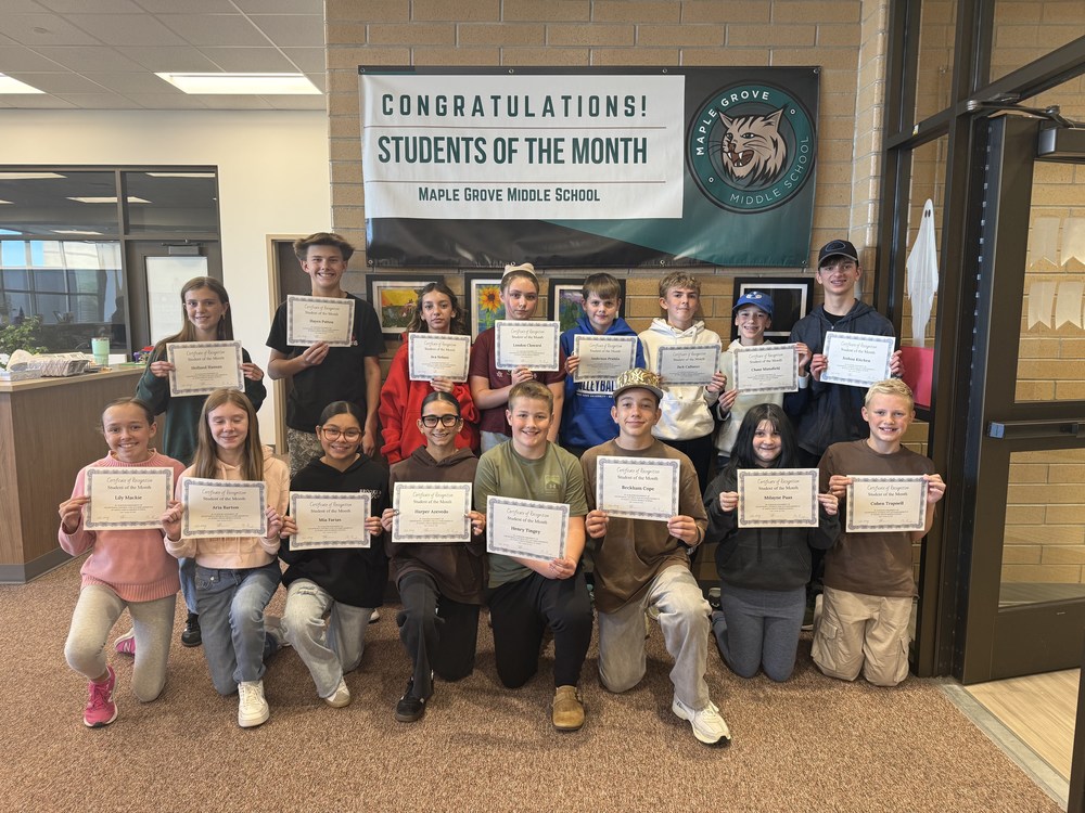 Student of the month 7th