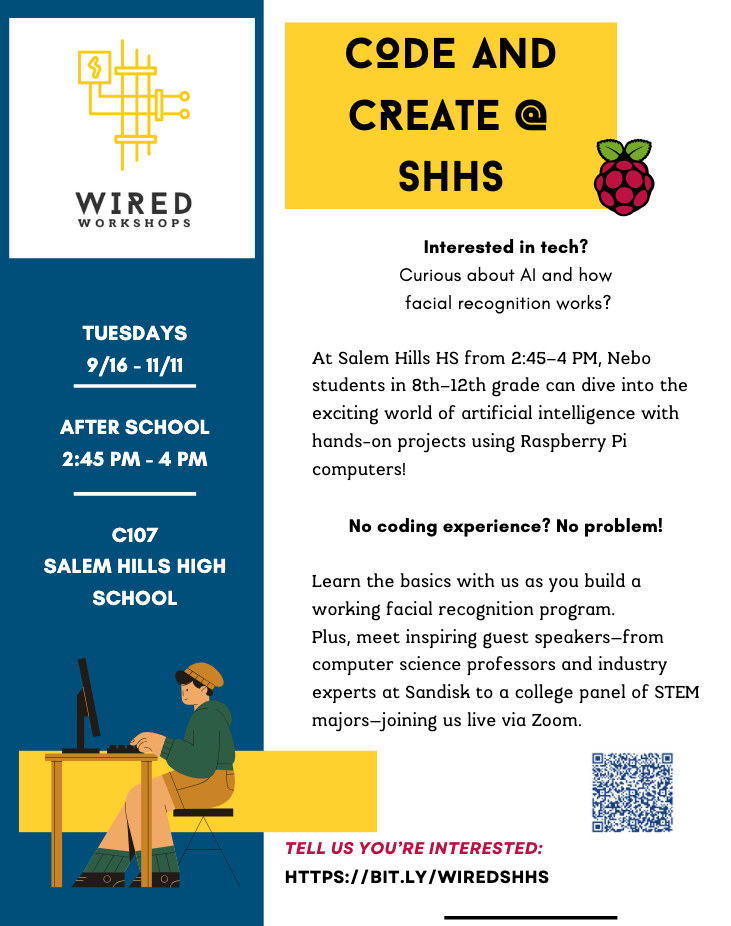 Code and Create Flyer