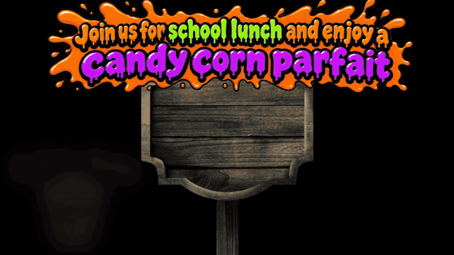 candy corn parfait image