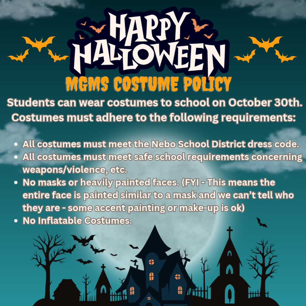 MGMS Halloween Guidelines