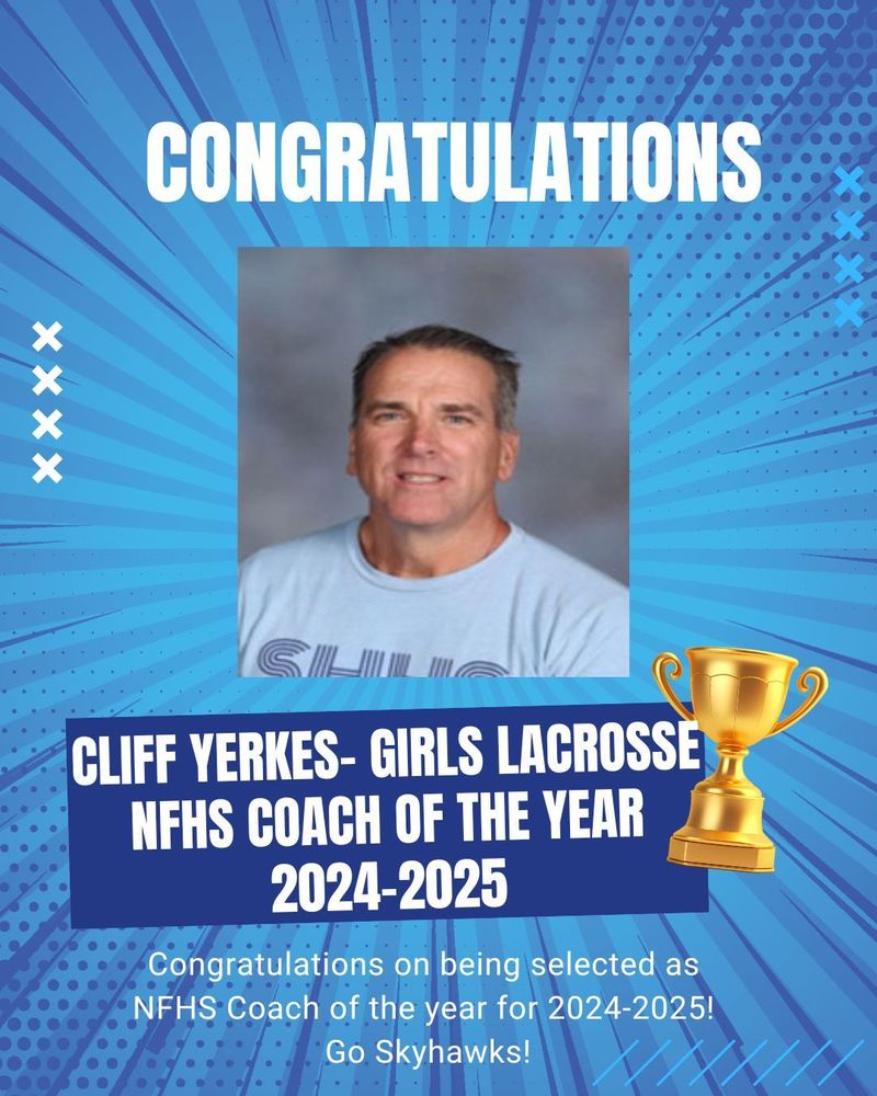 Cliff Yerkes- NFHS Coach of the year 2024-2025