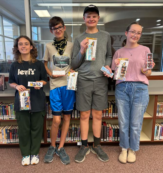 Bookmark contest winners