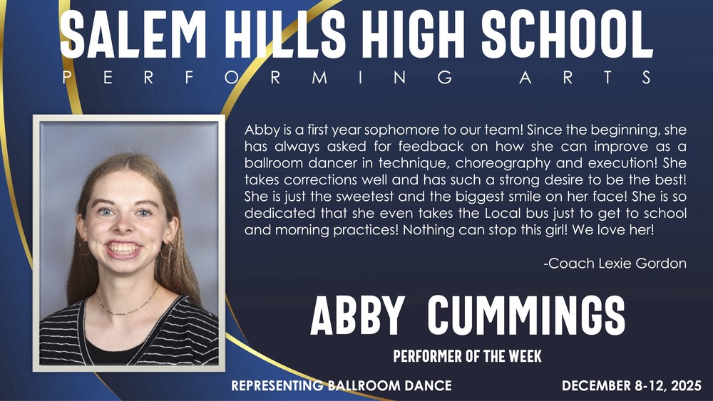 Performer of the Week: Abby Cummings